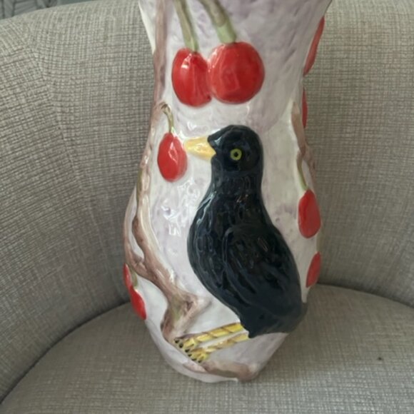 Nathalie Lete Cherry Blossom Vase for Anthropologie - Picture 1 of 4